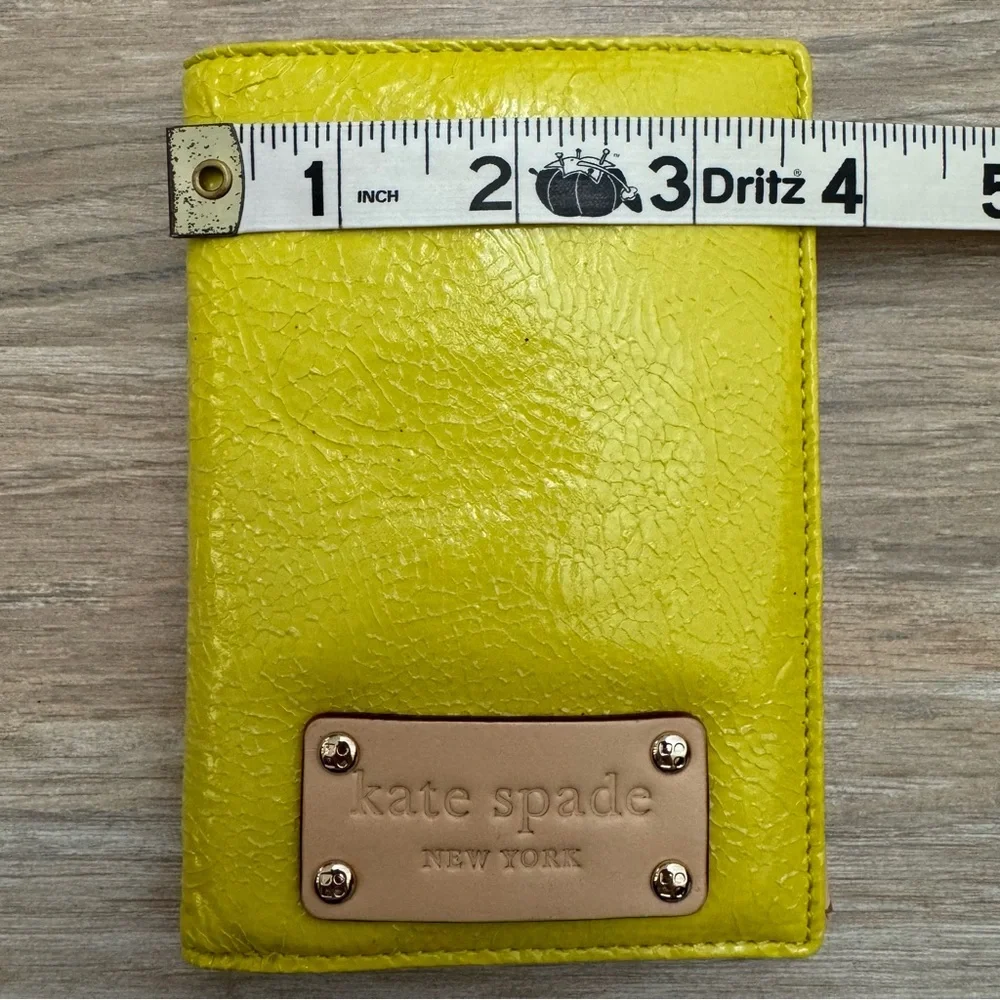 Kate Spade Chartreuse Passport Holder - Picture 14 of 15